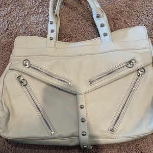 Bokier bag cream color